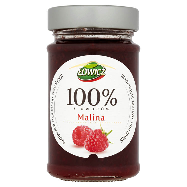 100% z owoców Malina