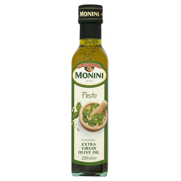 Aromatyzowana oliwa z oliwek extra vergine o smaku pesto
