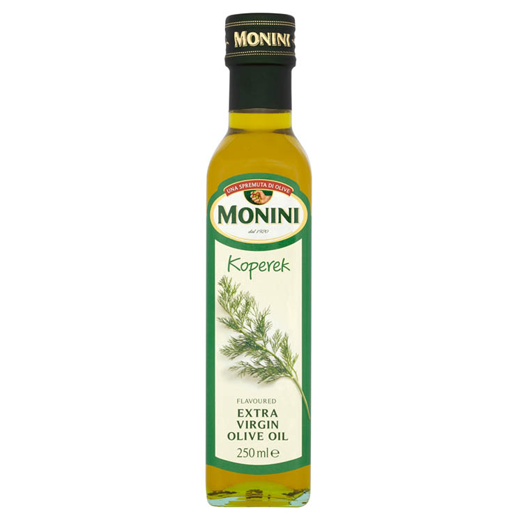 Aromatyzowana oliwa z oliwek extra vergine o smaku koperku
