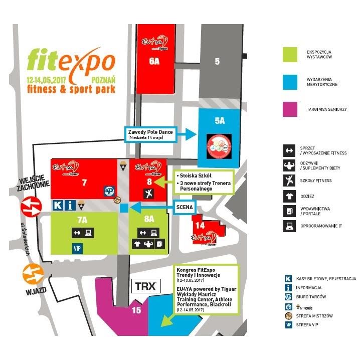 Każdy centymetr podłogi na targach FIT-EXPO będzie zajęty przez sprzęt fitness
