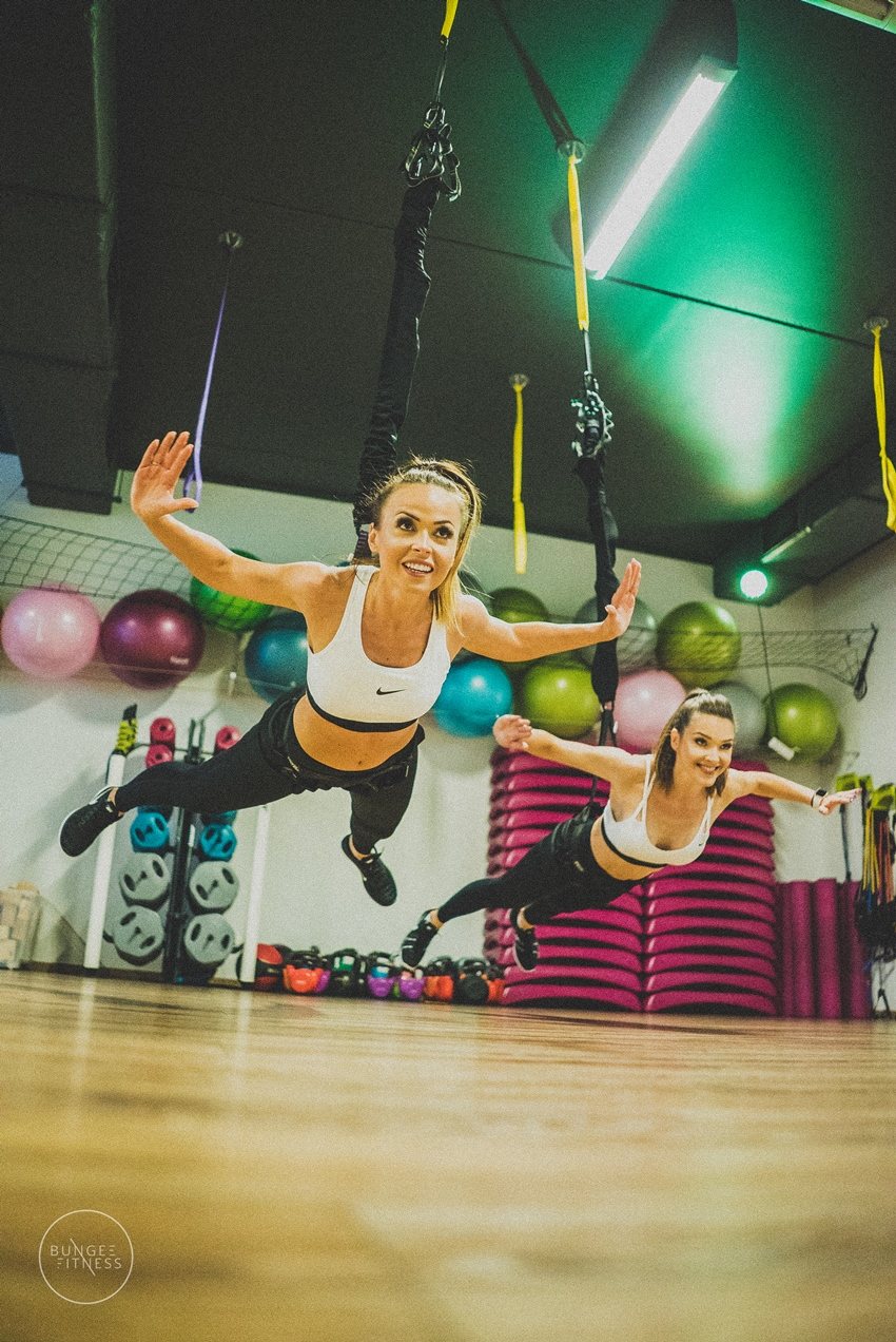 Bungee fitness w Polsce. Trening na bungee pokochacie od zaraz! [ZDJĘCIA, FILM]