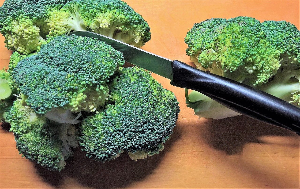 Zdrowe przekąski. Brokuły