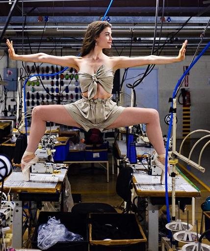 Balet w magicznym wydaniu. Brittany Cavaco promuje taniec pięknymi zdjęciami