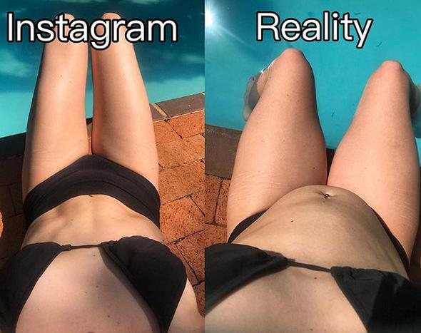 Instagram kontra rzeczywistość. Ta blogerka pokazuje prawdę!