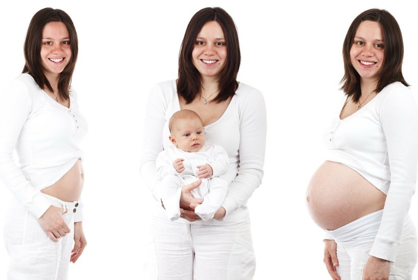 ciało po ciąży: brzuch po ciąży zdjęcia