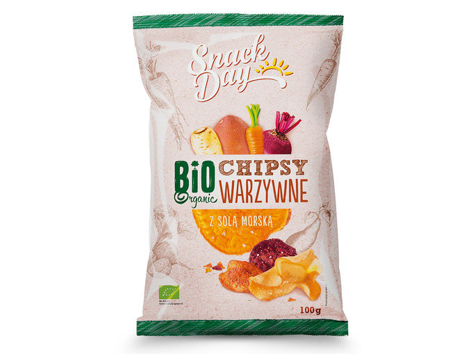 Bio chipsy Warzywne z Lidla – 8 zł za opakowanie